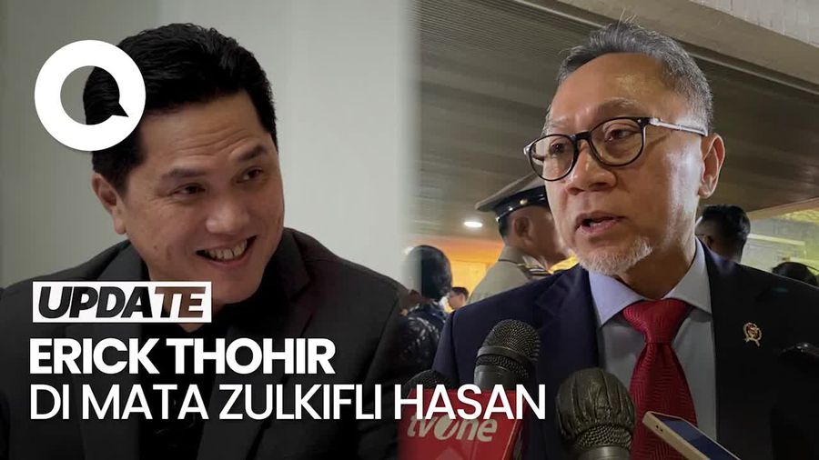 Alasan Zulhas Ajukan Nama Erick Thohir Sebagai Cawapres Prabowo
