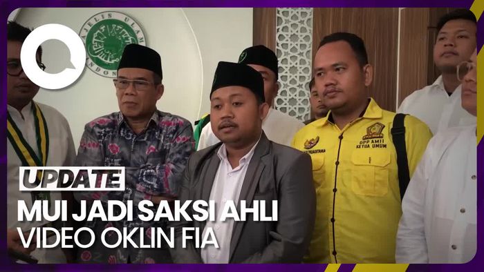 MUI Bersedia Dampingi PB SEMMI Laporkan Video Jilat Es Krim Oklin Fia
