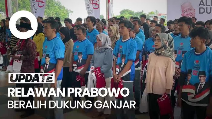 Kecewa Prabowo Jadi Anak Buah Jokowi, Relawan di Padang Ganti Dukung Ganjar