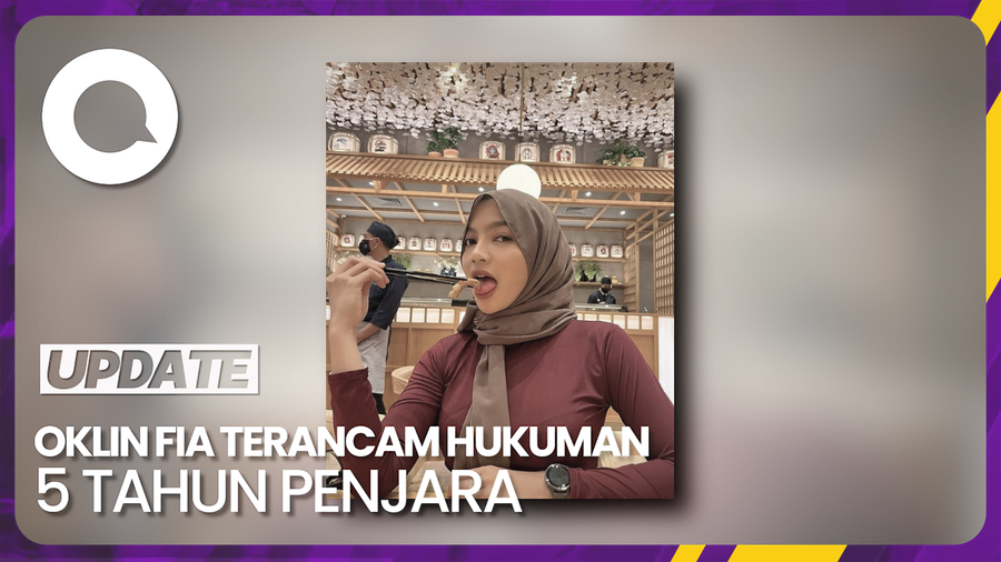 Oklin Fia yang Dipolisikan Umi Pipik Terkait Konten Jilat Es Krim