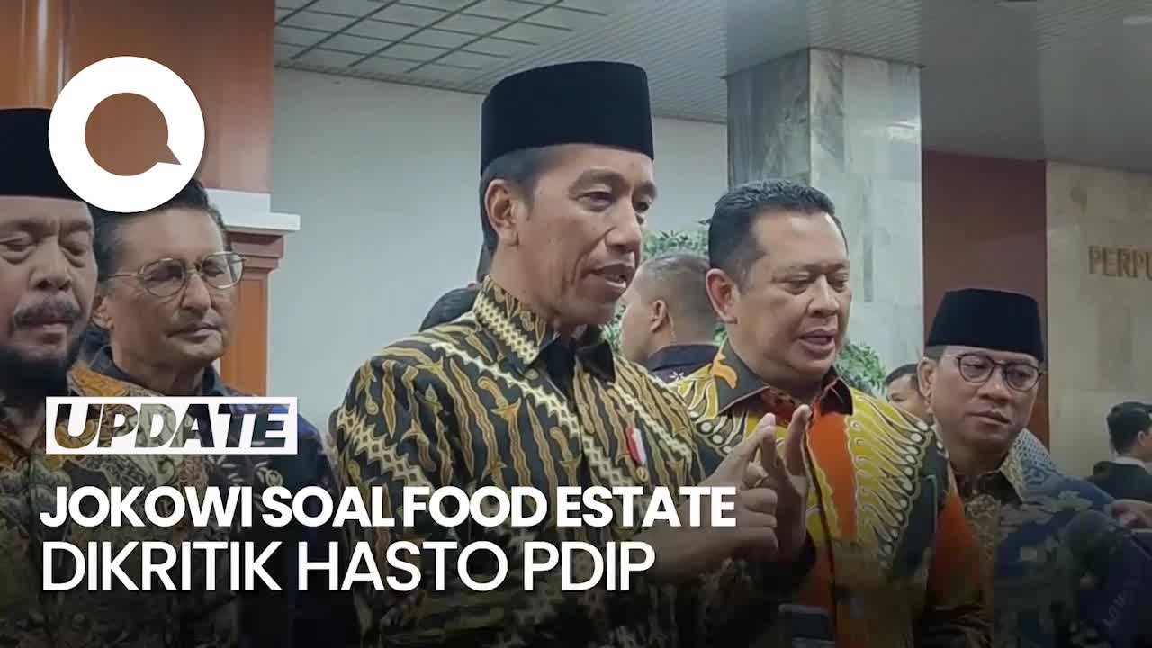 Jokowi: Bangun Food Estate Tidak Semudah Yang Bapak-Ibu Bayangkan