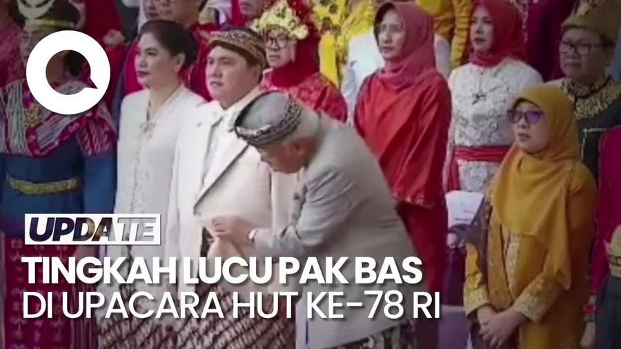 Menguak Alasan Pak Bas Bertingkah Iseng ke Erick Thohir di Istana