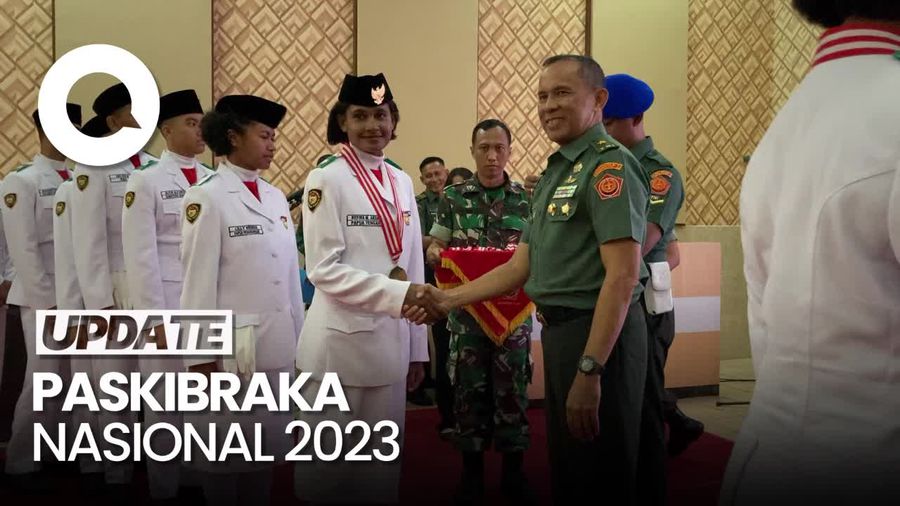 Tugas Selesai, Paskibraka 2023 Kembali Diserahkan ke BPIP