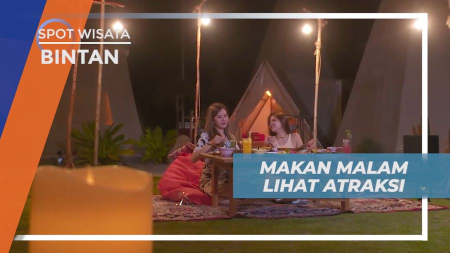 Menikmati Lezatnya Menu Makan Malam, Sambil Melihat Atraksi Bartentder Beraksi, bintan