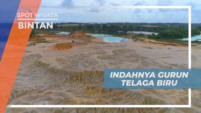 Menikmati Keindahan Alam Gurun Pasir Telaga Biru yang Mempesona, Bintan