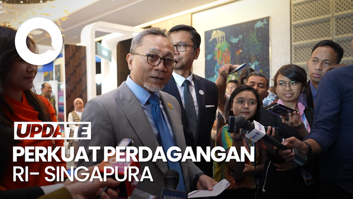 Zulhas Setuju RI-Singapura Buat Pertemuan Tahunan Perkuat Perdagangan