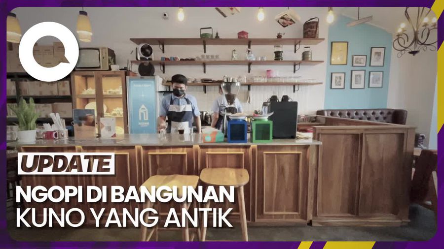Dulunya Toko Alat Tulis Jadul, Sekarang Jadi Coffee Shop