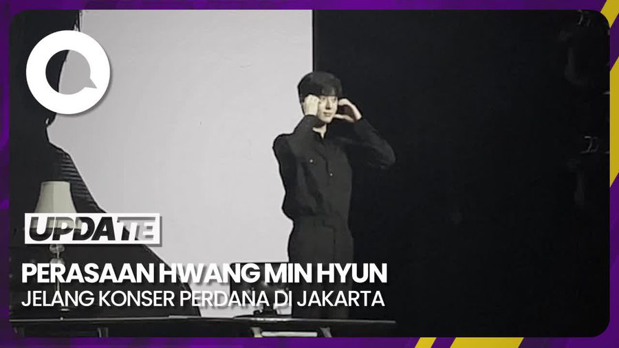 Jelang Konser Solo Malam Ini, HWANG MIN HYUN: Bahagia dan Deg-degan