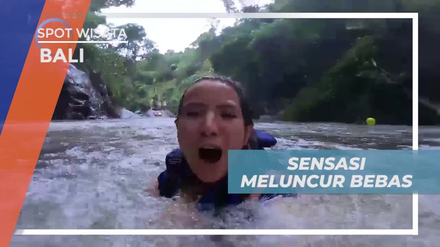 Merasakan Sensasi Meluncur Bebas di Air Terjun Kroya Buleleng Bali
