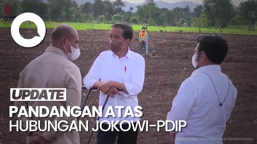 Pengamat Nilai Ada Hubungan Tak Harmonis Jokowi-PDIP gegara Food Estate