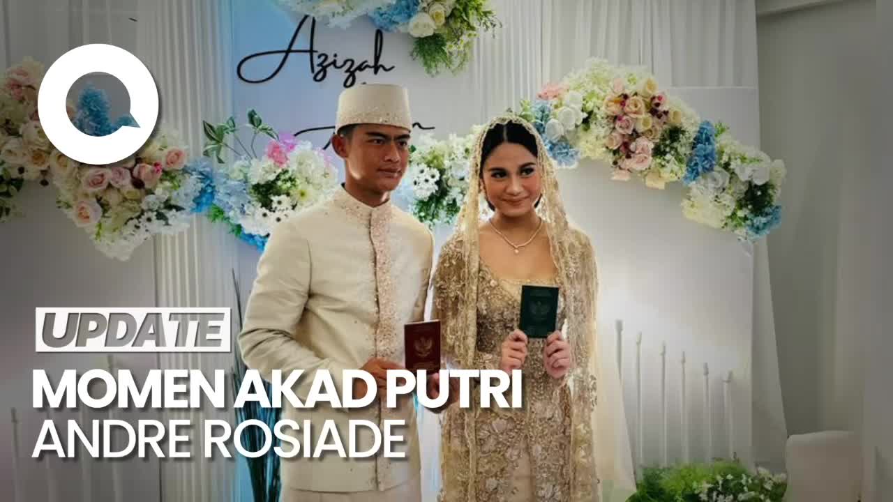 Azizah Salsha Putri Andre Rosiade Sah Menikahi Pratama Arhan