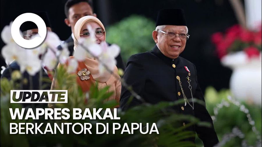 Wapres Maruf Amin Akan Berkantor di Papua Mulai 4 September 2023