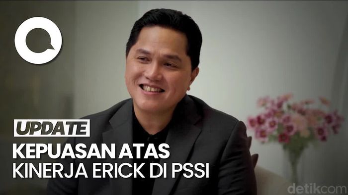 Survei LSI: 88,7% Masyarakat Puas dengan Kinerja Erick Thohir