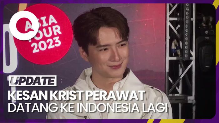 Dua Kali ke Indonesia, Krist Perawat: Aku Udah Enjoy Sama Makanannya