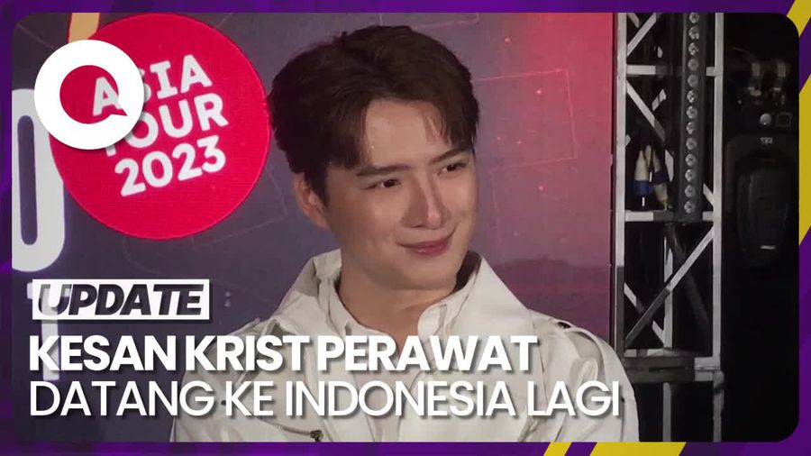 Dua Kali ke Indonesia, Krist Perawat: Aku Udah Enjoy Sama Makanannya