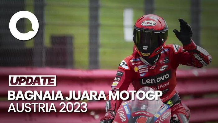 Bagnaia Juara MotoGP Austria 2023, Rossi Bahagia
