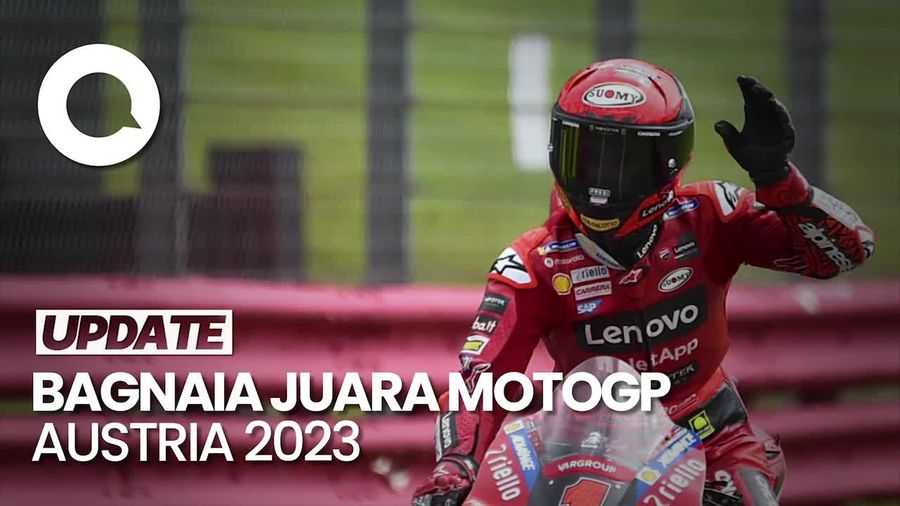 Bagnaia Juara MotoGP Austria 2023, Rossi Bahagia