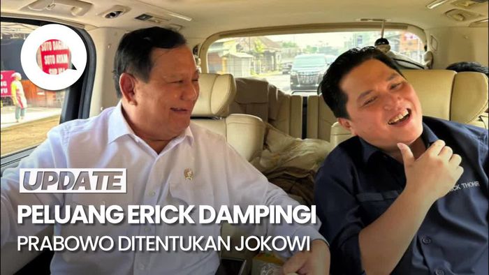 Menakar Kans Erick Jadi Cawapres Prabowo, Pengamat Soroti Peran Jokowi