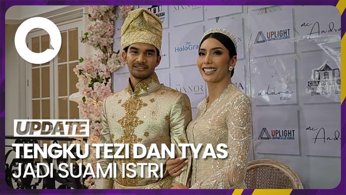 Selamat! Tyas Mirasih dan Tengku Tezi Resmi Menikah