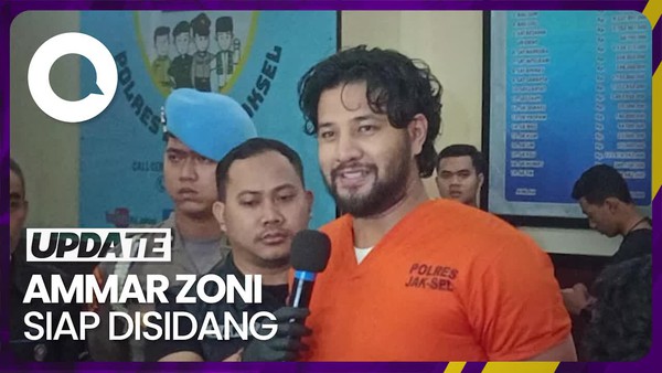 Sidang Perdana Ammar Zoni Terkait Narkoba Digelar Besok