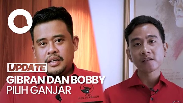 PDIP Posting Video Ajakan Gibran-Bobby untuk Pilih Ganjar Pranowo