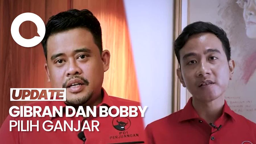 PDIP Posting Video Ajakan Gibran-Bobby untuk Pilih Ganjar Pranowo