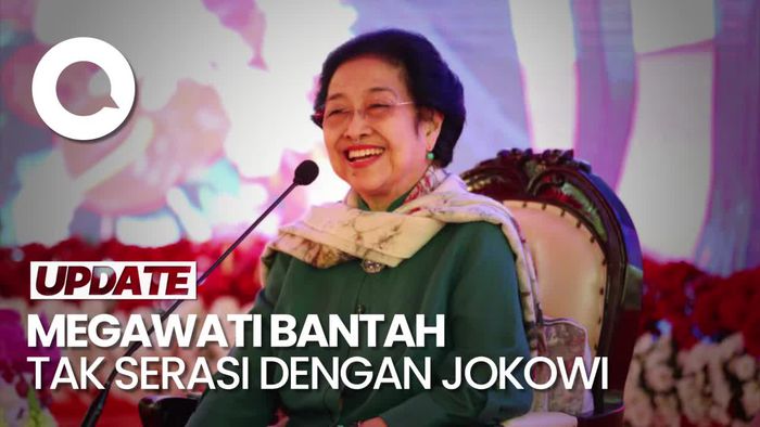 Tawa Megawati Jawab Isu Tak Serasi dengan Jokowi