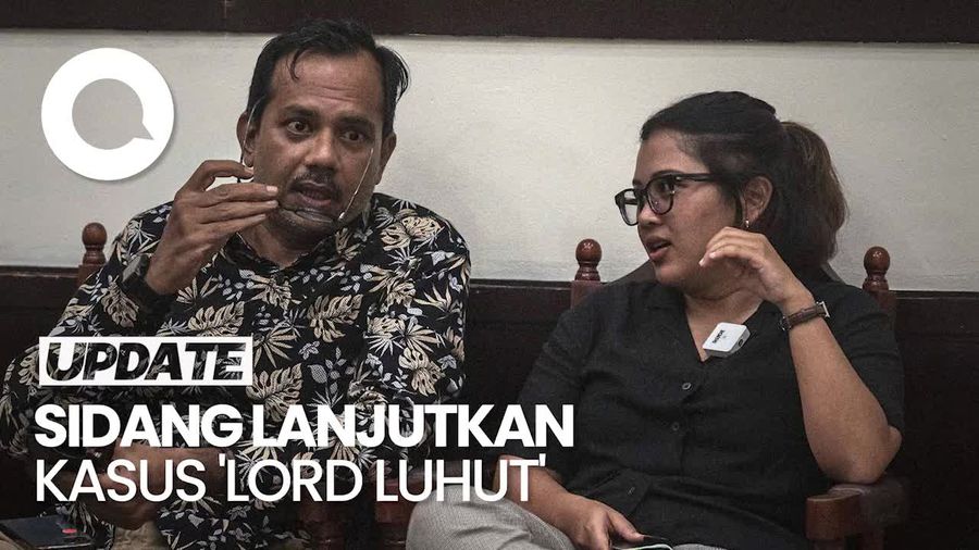 Haris-Fatia Diperiksa Sebagai Terdakwa di Sidang Kasus Lord Luhut