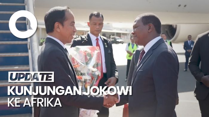 Jokowi Tiba di Kenya, Pertama Kali Sejak Jadi Presiden