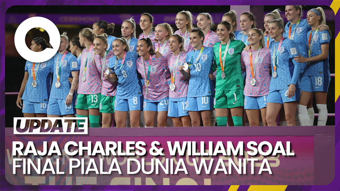 Reaksi Kerajaan Atas Kekalahan Inggris di Piala Dunia Wanita 2023