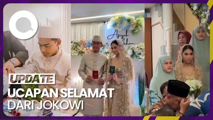 Ucapan Selamat Jokowi untuk Pratama Arhan dan Azizah