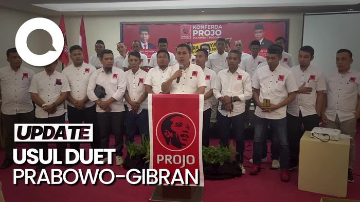 Projo Sultra Usul Prabowo-Gibran di Pilpres 2024