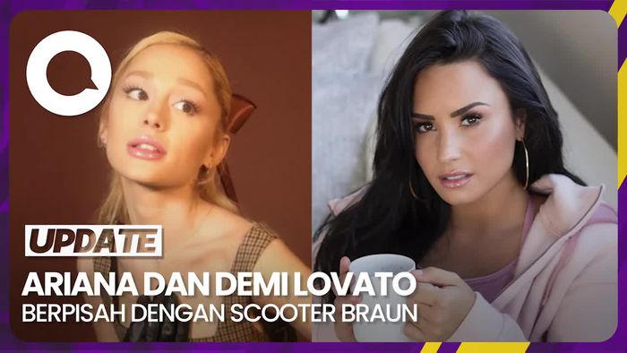 Ariana Grande Berpisah dengan Manajer Scooter Braun