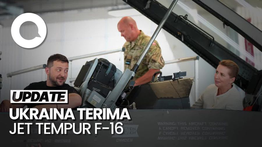 Zelensky Yakin Kalahkan Rusia Usai Terima Bantuan Jet Tempur F-16