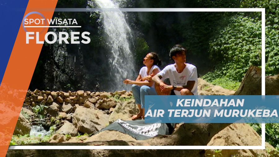 Melihat Keindahan Panorama Air Terjun Murukeba Flores