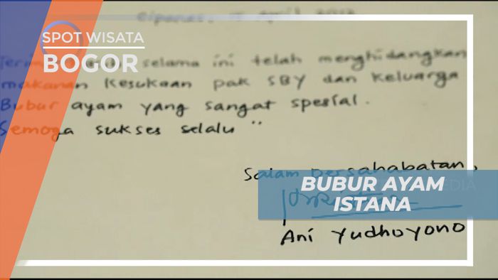 Berburu Kuliner Pagi Bubur Ayam Istana yang Istimewa, Bogor