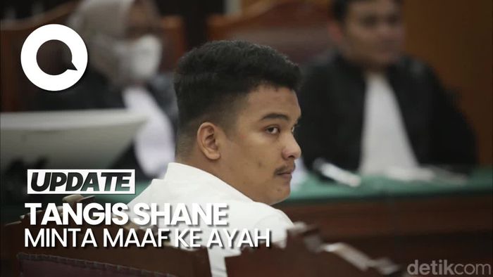 Baca Pleidoi, Shane Lukas Nangis saat Minta Maaf ke Ayahnya