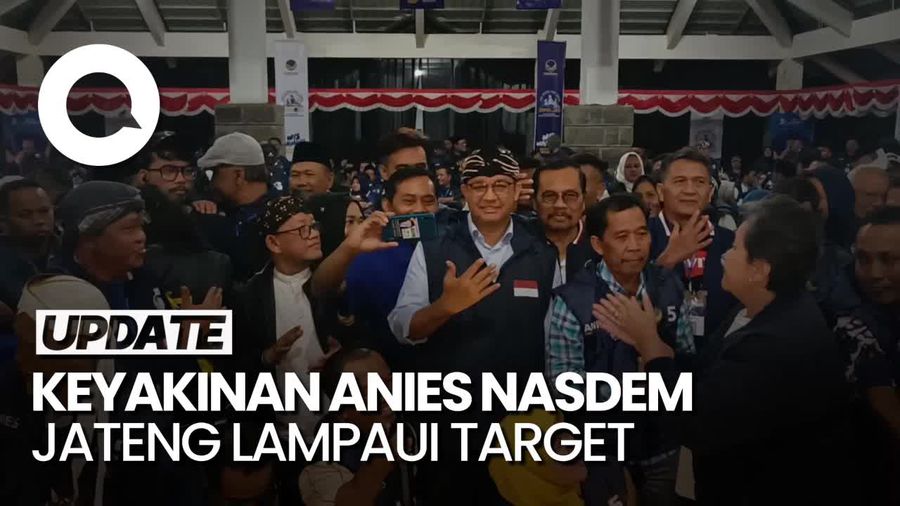 Anies Yakin NasDem Jateng Lampaui Target: Banyak Warga Tak Jujur DIsurvei