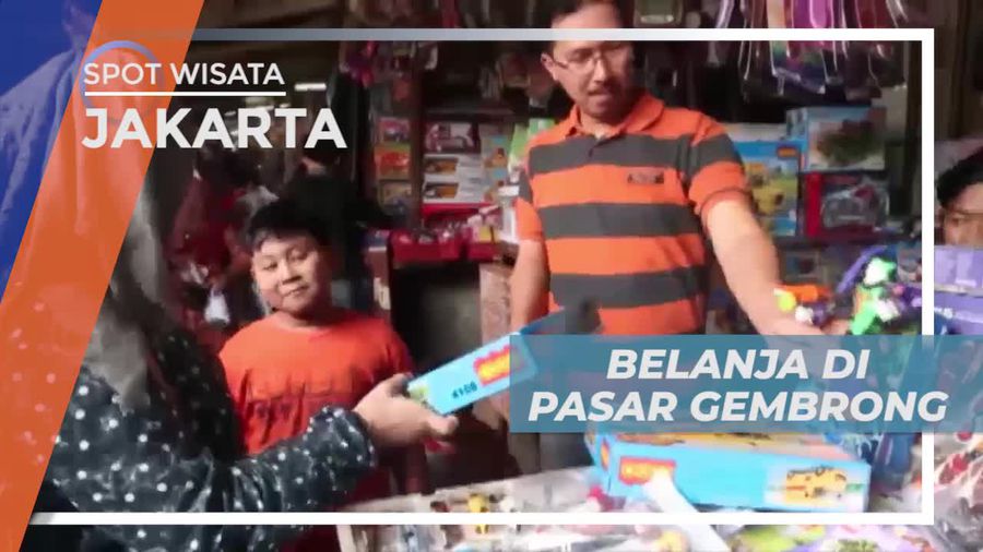 Berburu Mainan Untuk Si Kecil di Pasar Gembrong Jakarta