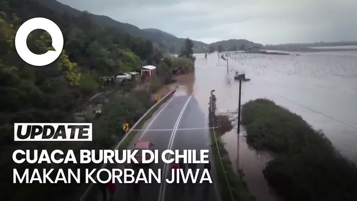 Chile Dilanda Hujan Deras, Dua Orang Tewas