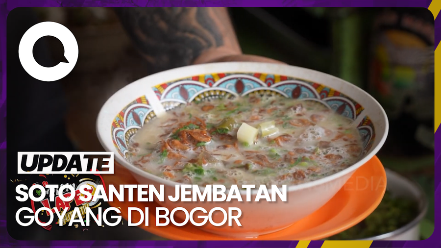 Bikin Laper: Soto Santen Jembatan Goyang yang Legendaris di Bogor