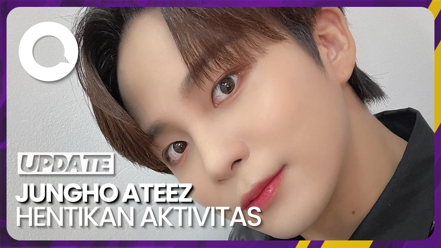 Jongho ATEEZ Hiatus Sementara Usai Alami Cedera Kaki Parah