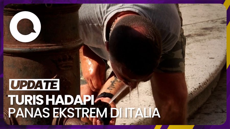 Keluh Kesah Turis Hadapi Gelombang Panas Nero di Italia  
