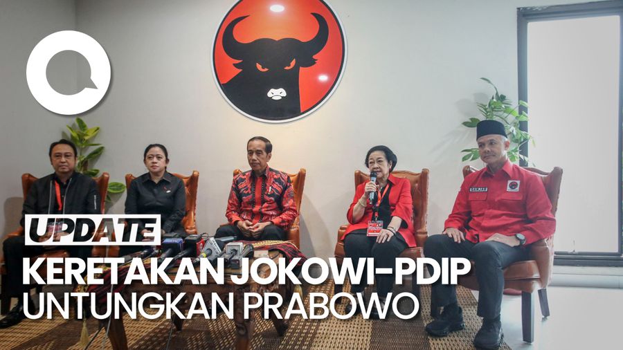 Parameter Politik: Isu Keretakan Jokowi-PDIP Untungkan Prabowo
