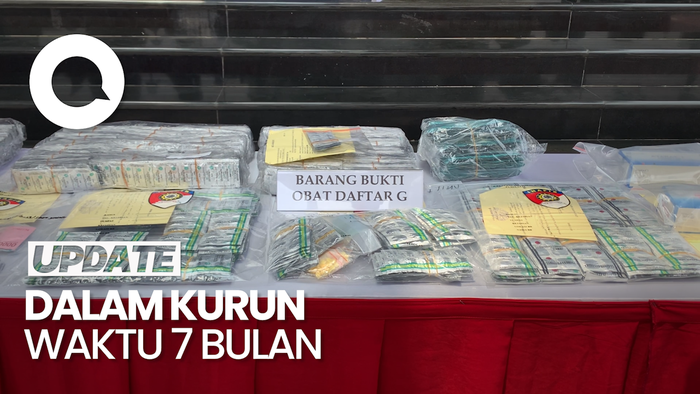 Polda Metro Bongkar Peredaran Obat Keras, 26 Orang Diamankan