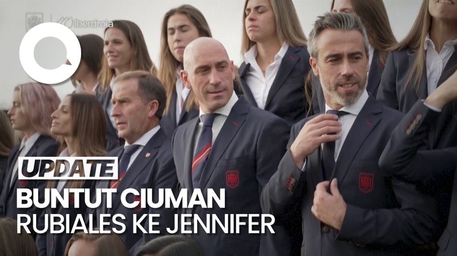 Presiden Federasi Sepakbola Spanyol Didesak Mundur Usai Cium Pemain Wanita