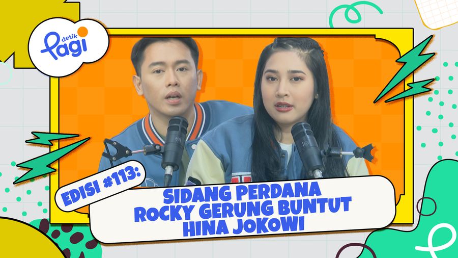 Sidang Perdana Rocky Gerung Buntut Hina Jokowi
