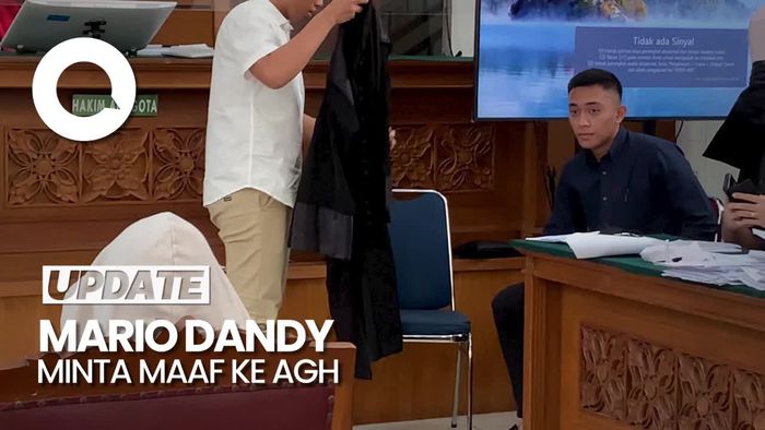 Pesan Mario ke AG: Tak Pernah Terbayang Hubungan Kita Dapat Cobaan Berat