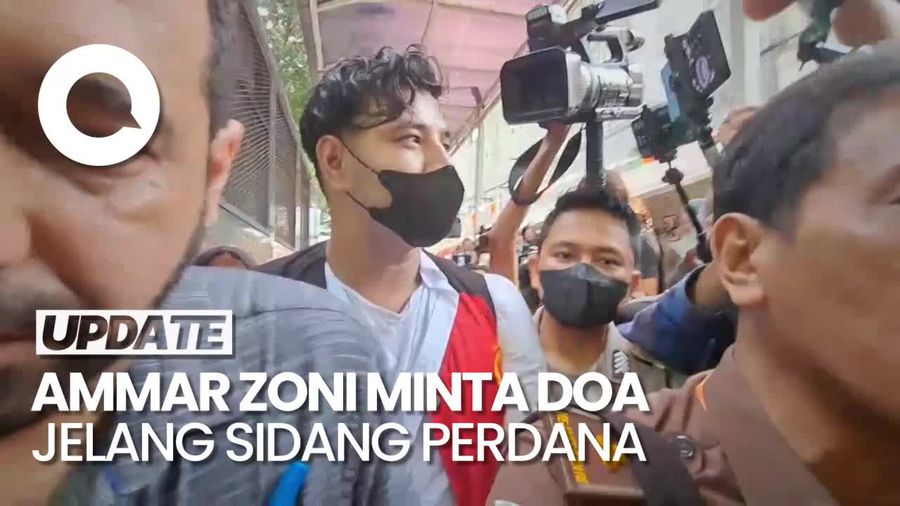 Jelang Sidang Perdana, Ammar Zoni: Keluarga Mendoakan Saya