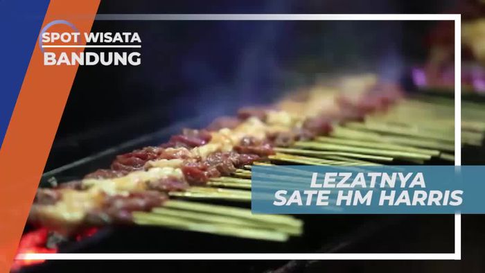 Santap Nikmat Sate yang Disajikan Di Atas Hotplate, Bandung